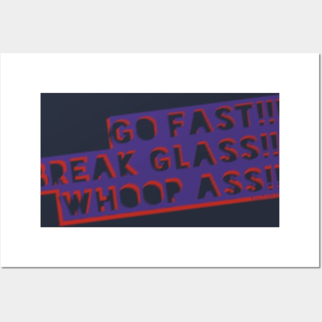 Go fast! Wall Art by FullTuckBoogie